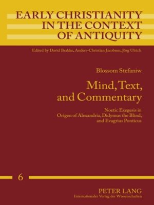 cover image of Mind, Text, and Commentary